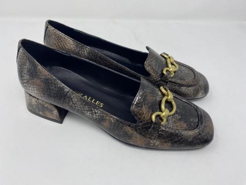 Pedro Miralles kleiner Troteur metallic snake Print Gr 37 - 42, 139,90