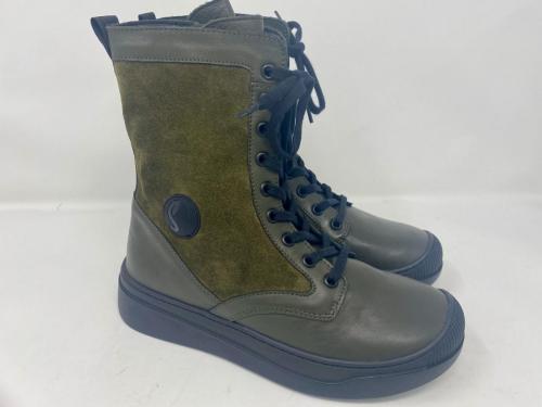 Softinos Schnürboots olivgrün Gr 37 - 42, 149,90