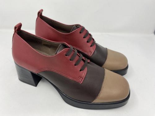 Wikers Schnürschuh braun/rot/ beige Gr 36 - 41, 99,90 Gr 40 ausverkauft 