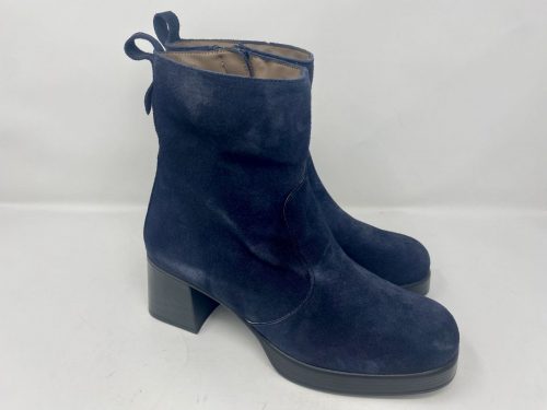 Wikers Stiefelette dunkelblau Velours Gr 37, 39 und 41, 119,90
