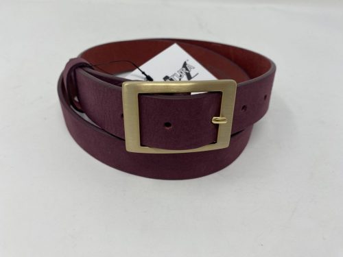 MGM Leder Gürtel bordeauxrot 39,90