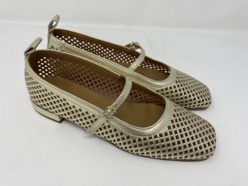 Pedro Miralles Ballerina gold gelocht Gr 37 - 42, 139,90