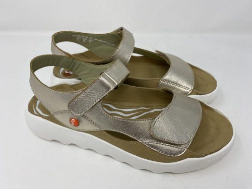 Softinos Sandalette Platin Gr 37 - 42, 99,90