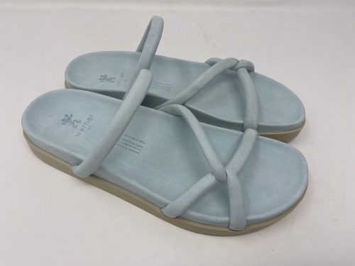 Werner Pantolette Efeu eisblau Gr 37 - 42, 129,90