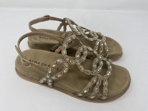 Alma en Pena Sandalette honig gold Gr 37 - 41, 129,90