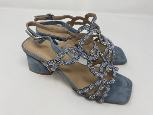 Alma en Pena Glitzer Sandaletten hellblau Gr 36 -41, 129,90