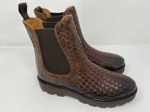 MelvinHamilton Chelsea Boots geflochten braun Gr 37 - 42, 229,-