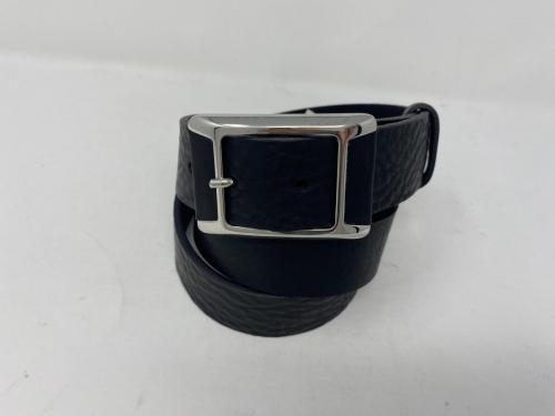 MGM Gürtel aus schwarzem Glattleder 49,90